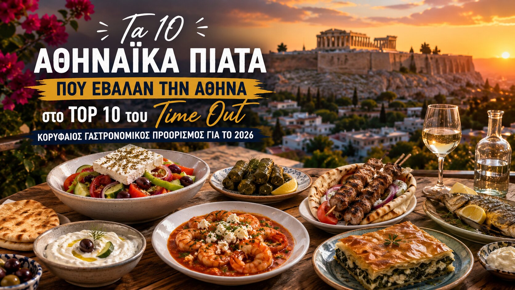 The 10 Athenian Dishes That Helped Put Athens in Time Out’s Top 10 Food Destinations