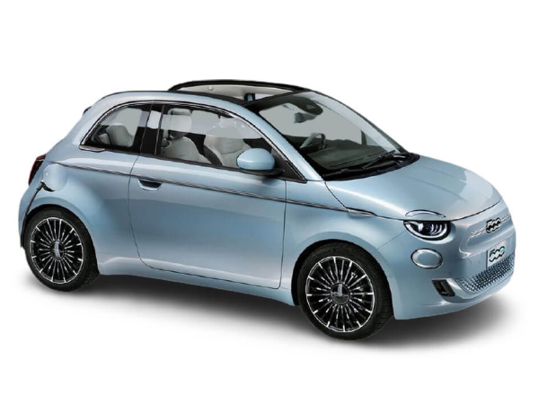 Fiat 500 Cabrio Electric car rental