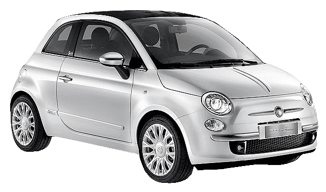 Fiat 500 Hybrid car rental
