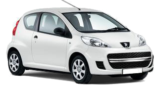 Peugeot 107 Automatic car rental