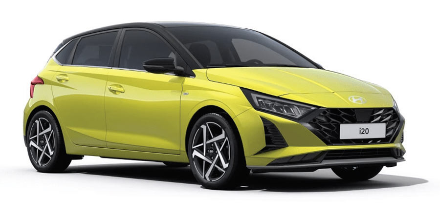 Hyundai i20 car rental