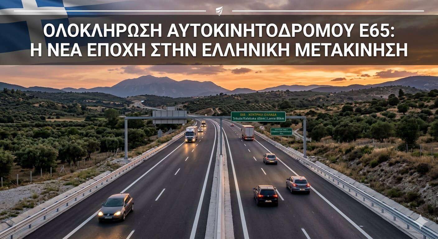 Οι τρεις αυτοκινητόδρομοι που θα αλλάξουν την Ελλάδα έως το 2027: Ε65, ΒΟΑΚ και Flyover Θεσσαλονίκης