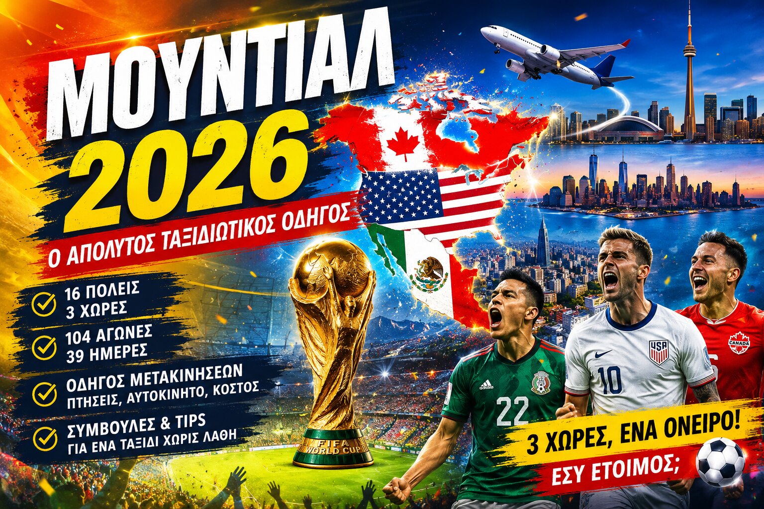 FIFA World Cup 2026: The Ultimate Travel Guide to Host Cities, Transportation & Car Rental