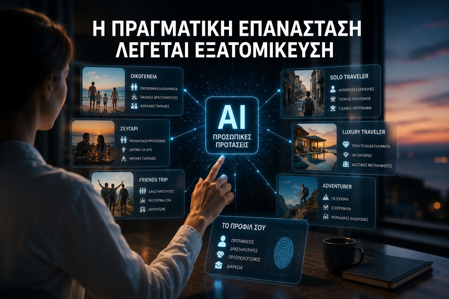 Η Τεχνητή Νοημοσύνη αλλάζει τα ταξίδια: Πώς η AI οργανώνει τις διακοπές μας το 2026