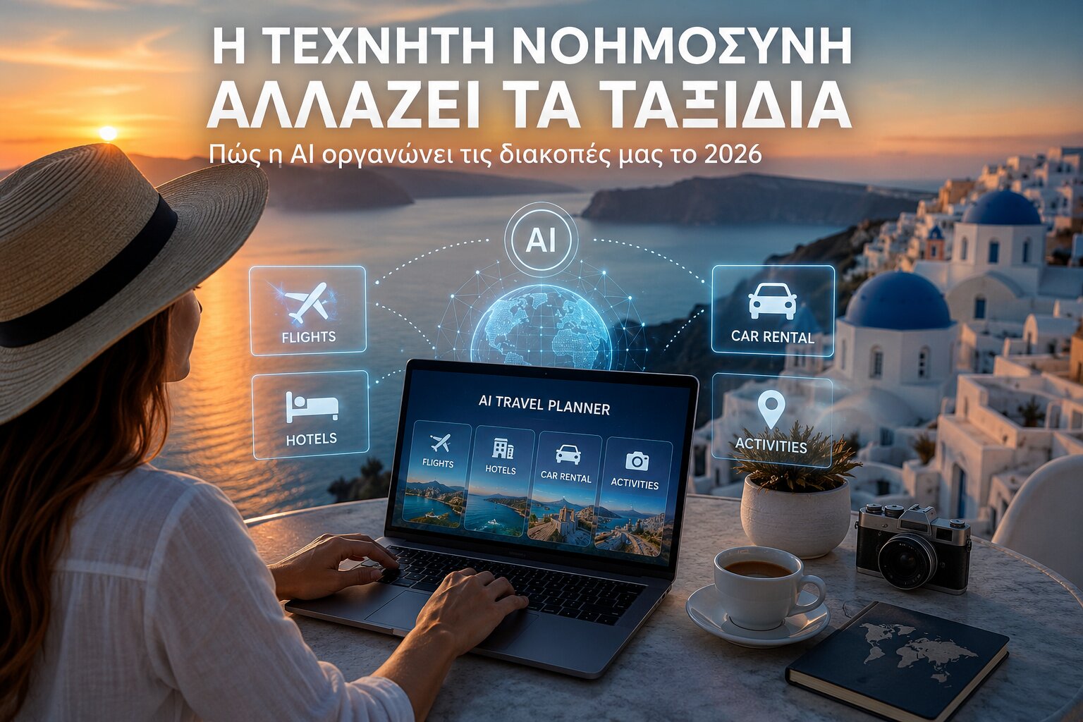 Η Τεχνητή Νοημοσύνη αλλάζει τα ταξίδια: Πώς η AI οργανώνει τις διακοπές μας το 2026