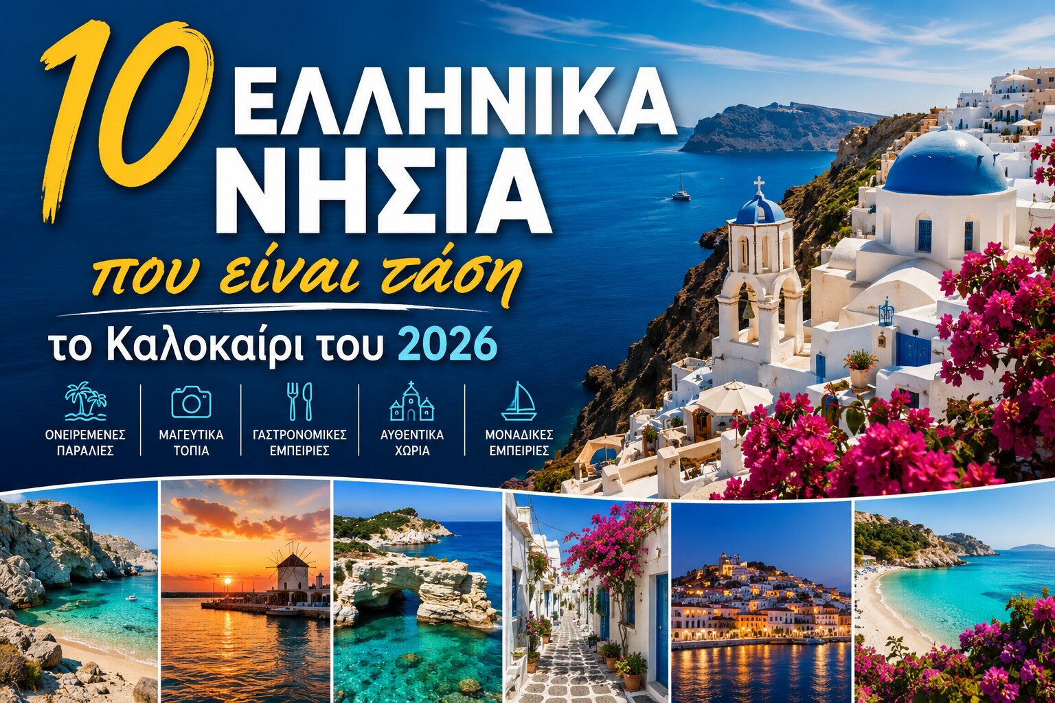 The 10 Greek Islands Trending in Summer 2026 – Which One Is Truly Worth Visiting?