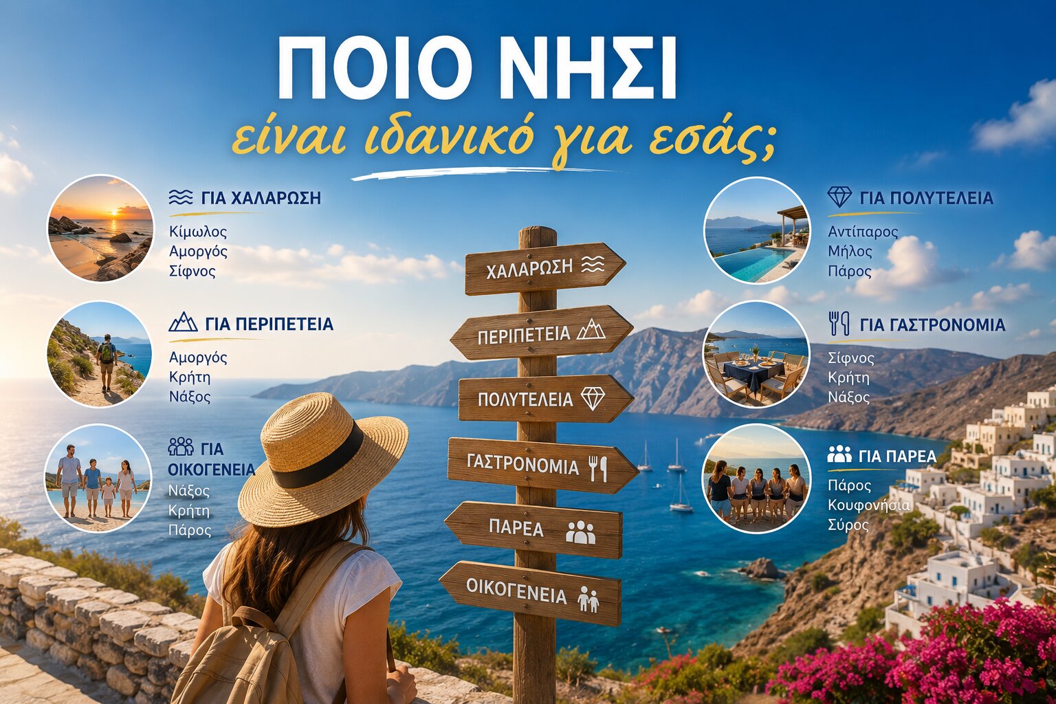 Τα 10 Ελληνικά Νησιά που Είναι Τάση το Καλοκαίρι του 2026 – Ποιο Αξίζει Πραγματικά να Επιλέξετε;