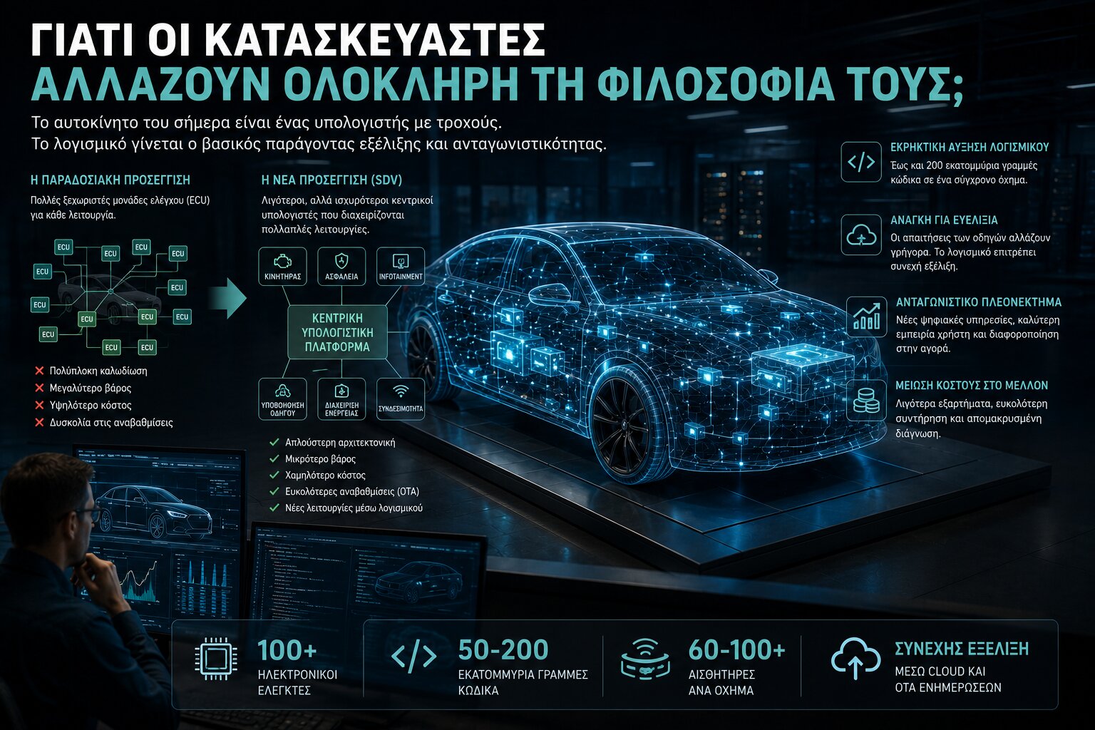 Η Επανάσταση των Software-Defined Vehicles