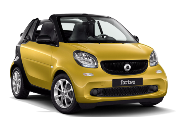 Smart fortwo Cabrio car rental