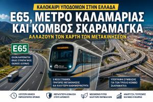Greece's Summer of Infrastructure: E65 Motorway, Kalamaria Metro Extension and Skaramagas Interchange Transform Transportation