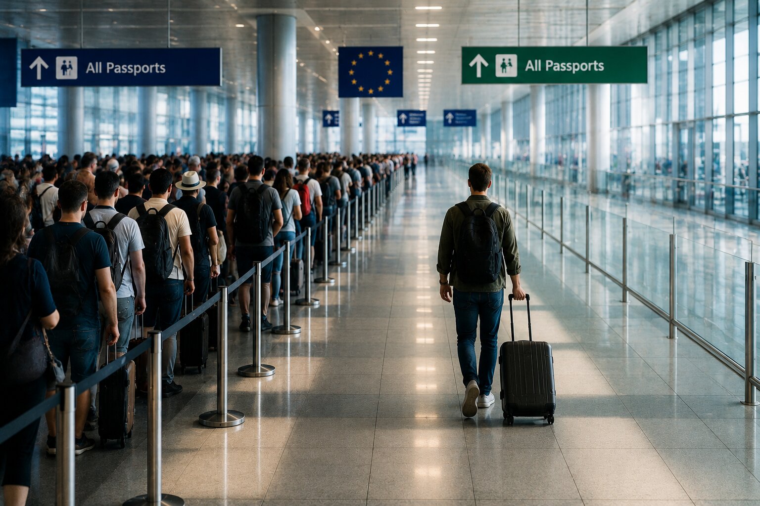 Τα «έξυπνα» σύνορα δοκιμάζουν τα ελληνικά αεροδρόμια: Το νέο σύστημα που απειλεί να μετατρέψει την άφιξη σε πολύωρη αναμονή