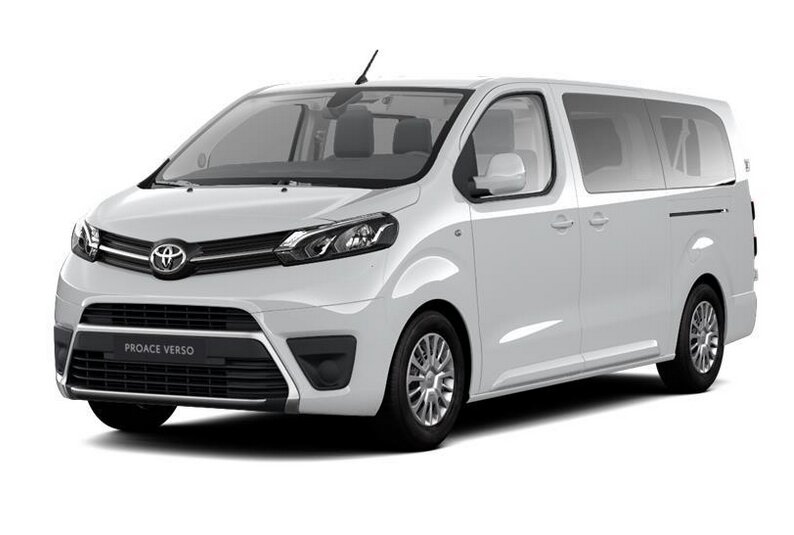 Toyota Verso 9 seats Automatic car rental