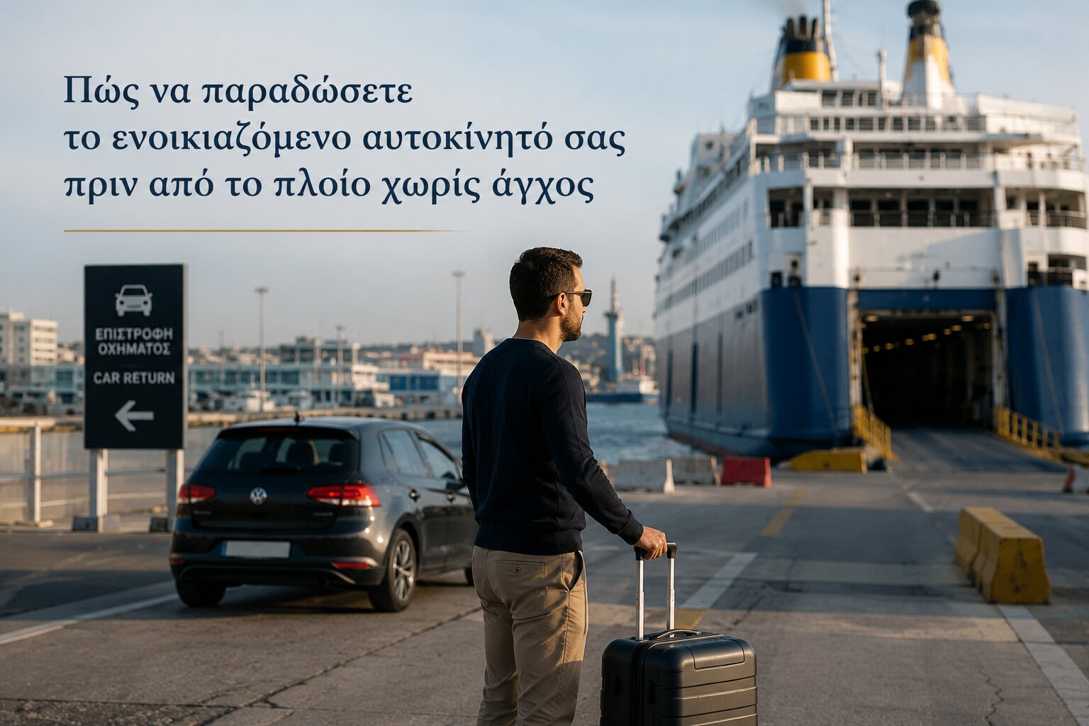 How to Return Your Rental Car Before Taking the Ferry Without Stress