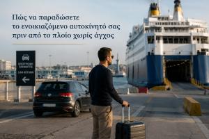 How to Return Your Rental Car Before Taking the Ferry Without Stress