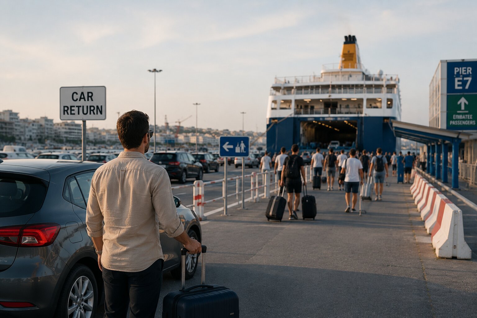 Πώς να παραδώσετε το ενοικιαζόμενο αυτοκίνητό σας πριν από το πλοίο χωρίς άγχος