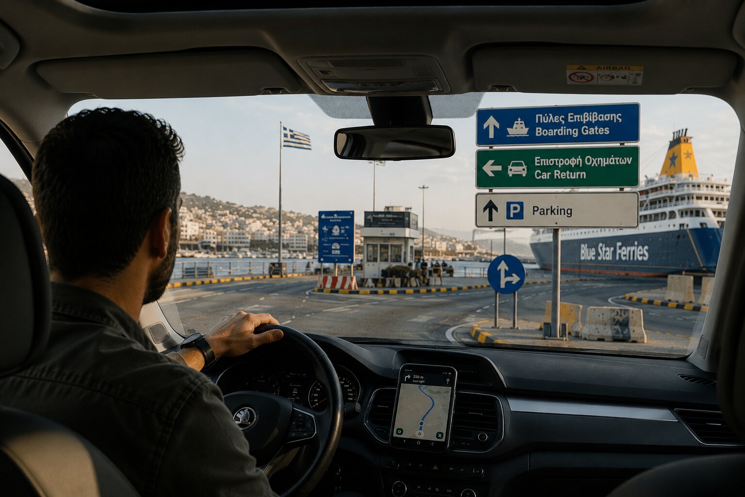 Πώς να παραδώσετε το ενοικιαζόμενο αυτοκίνητό σας πριν από το πλοίο χωρίς άγχος