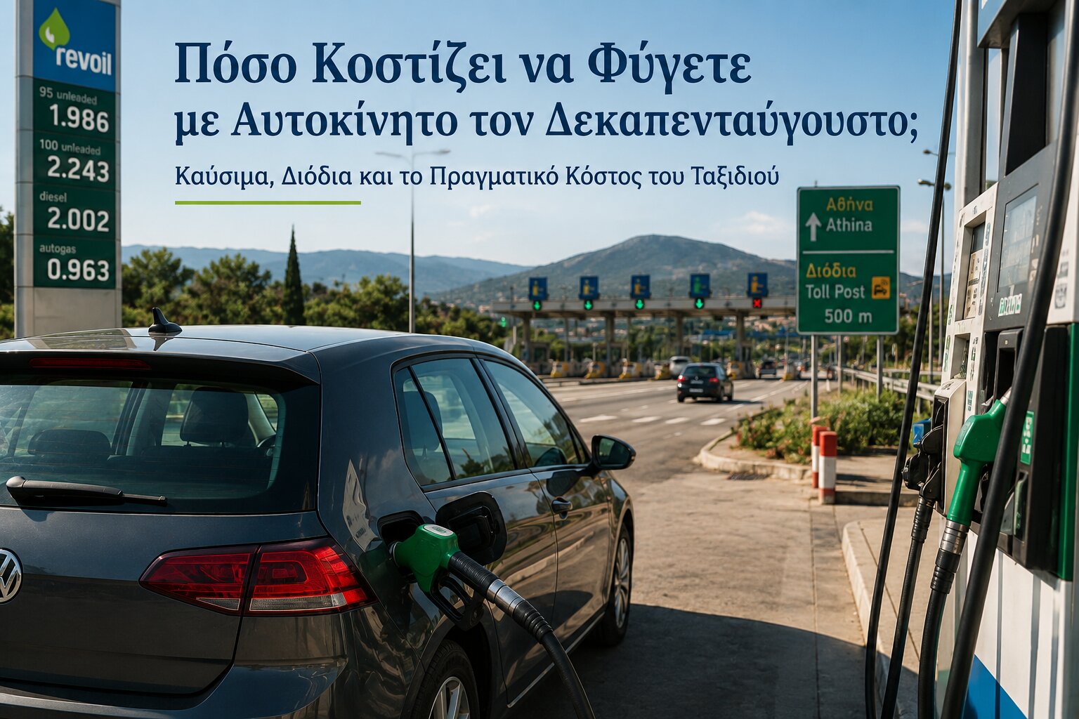 How Much Does a Greek Summer Road Trip Really Cost? Fuel, Tolls and the True Price of Driving