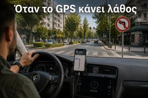 When GPS Gets It Wrong: What Every Driver Should Know Before Following Navigation in Greece