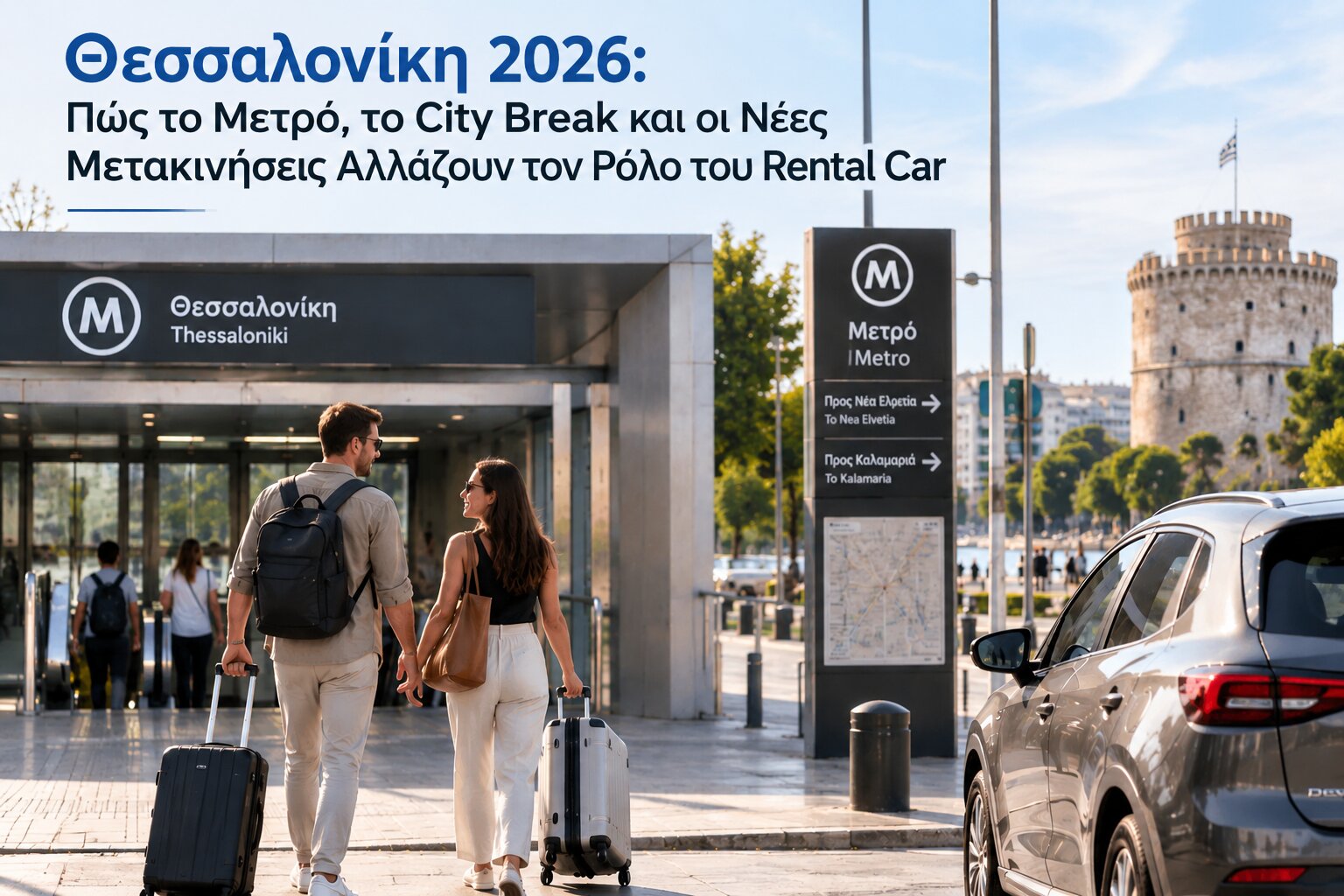 Thessaloniki 2026: How the Metro, City Breaks and New Mobility Are Changing the Role of Rental Cars