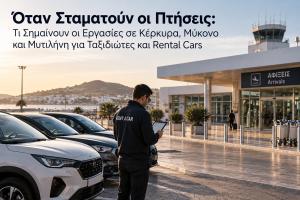 When Flights Stop: What the Runway Works in Corfu, Mykonos and Mitilene Mean for Travellers and Rental Cars