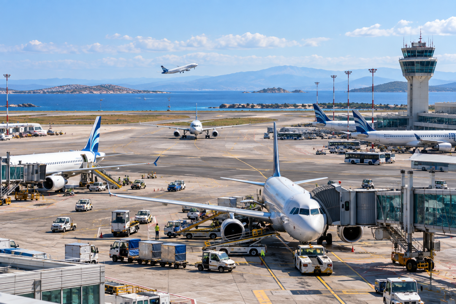 Όταν Σταματούν οι Πτήσεις: Τι Σημαίνουν οι Εργασίες σε Κέρκυρα, Μύκονο και Μυτιλήνη για Ταξιδιώτες και Rental Cars