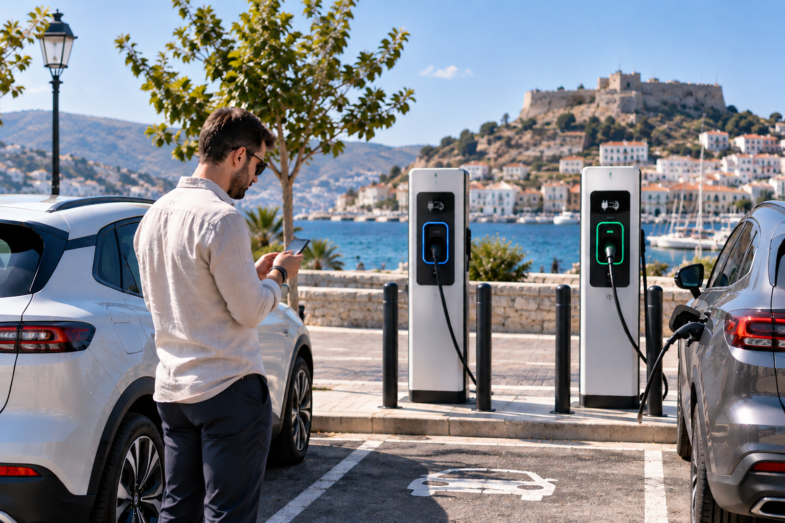 Ηλεκτρικό Rental Car στην Ελλάδα: Γιατί η Φόρτιση σε Πραγματικό Χρόνο Αλλάζει τη Διαχείριση Στόλου